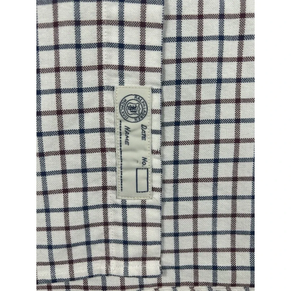 Polo Ralph Lauren Classic Fit Cotton Tattersall Oxford Shirt XL